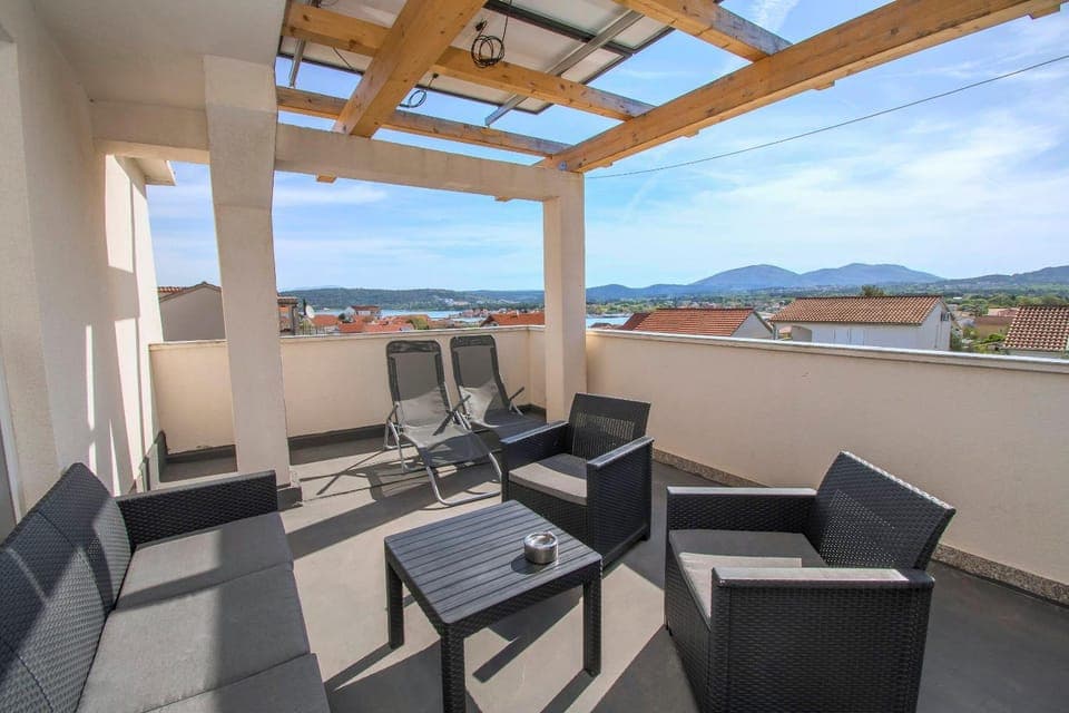 Balcony/Terrace, Seating area, Sea view