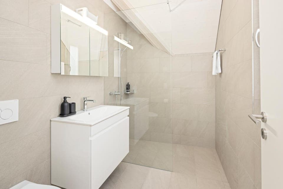 Shower, Bathroom, towels