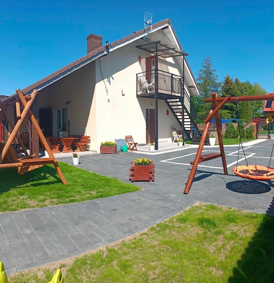 Property building, Children play ground, Garden, Garden view