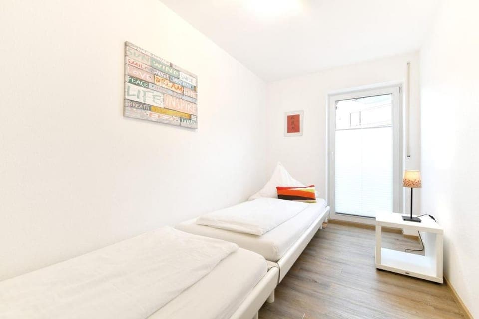 Property building, Living room, Bedroom