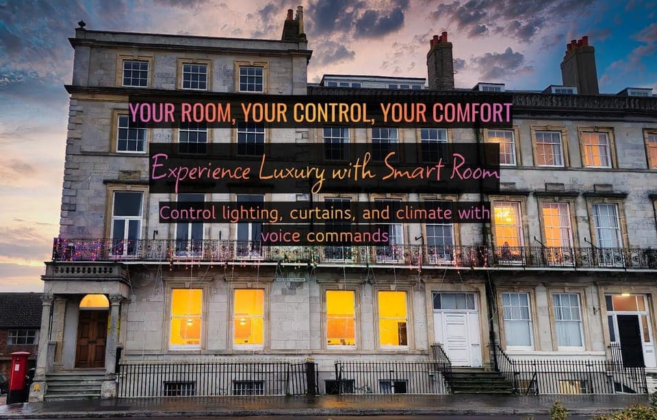 Property building, Property logo or sign, Text overlay