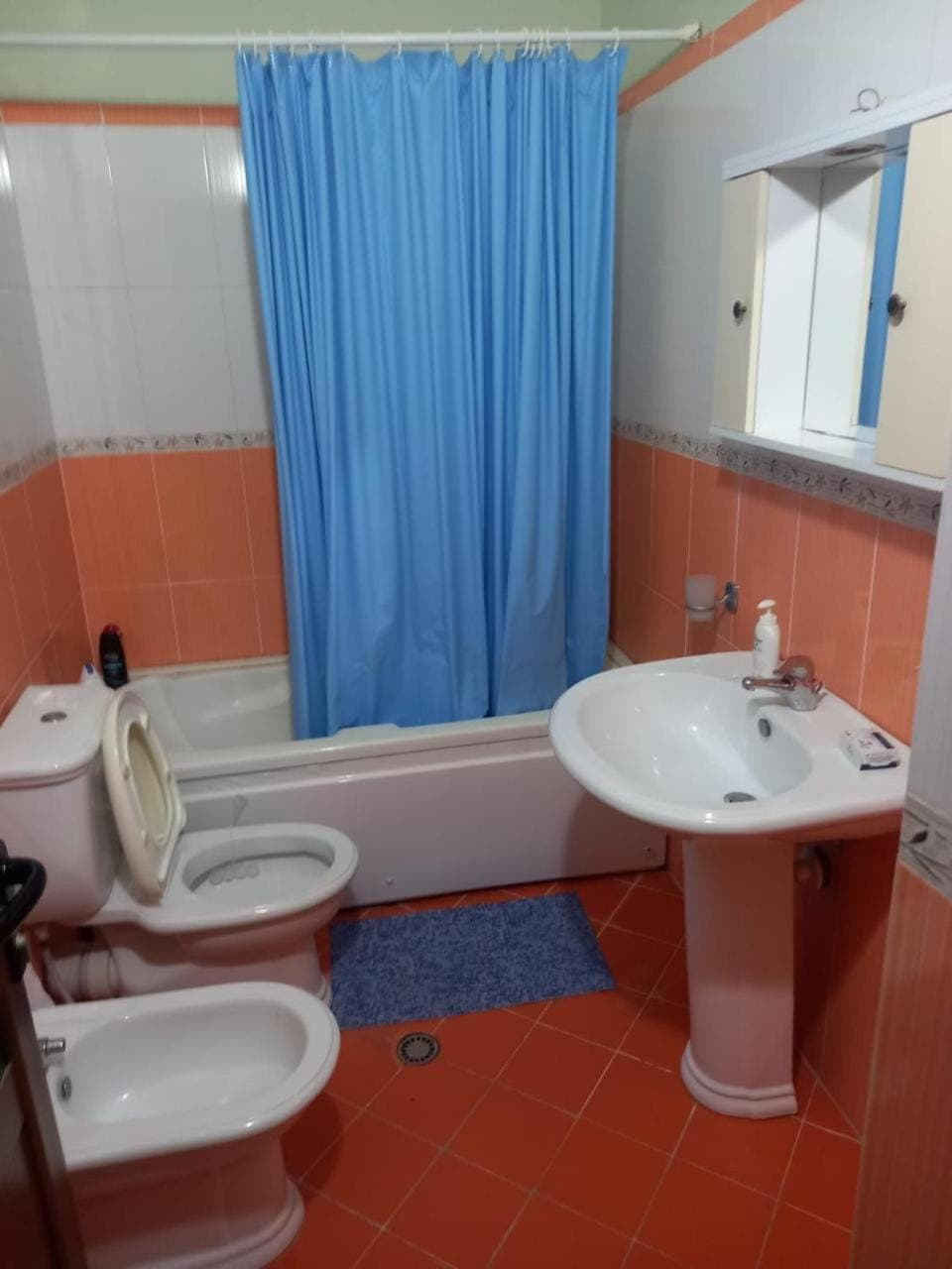 Shower, Toilet, Bathroom, Bath, bidet, towels