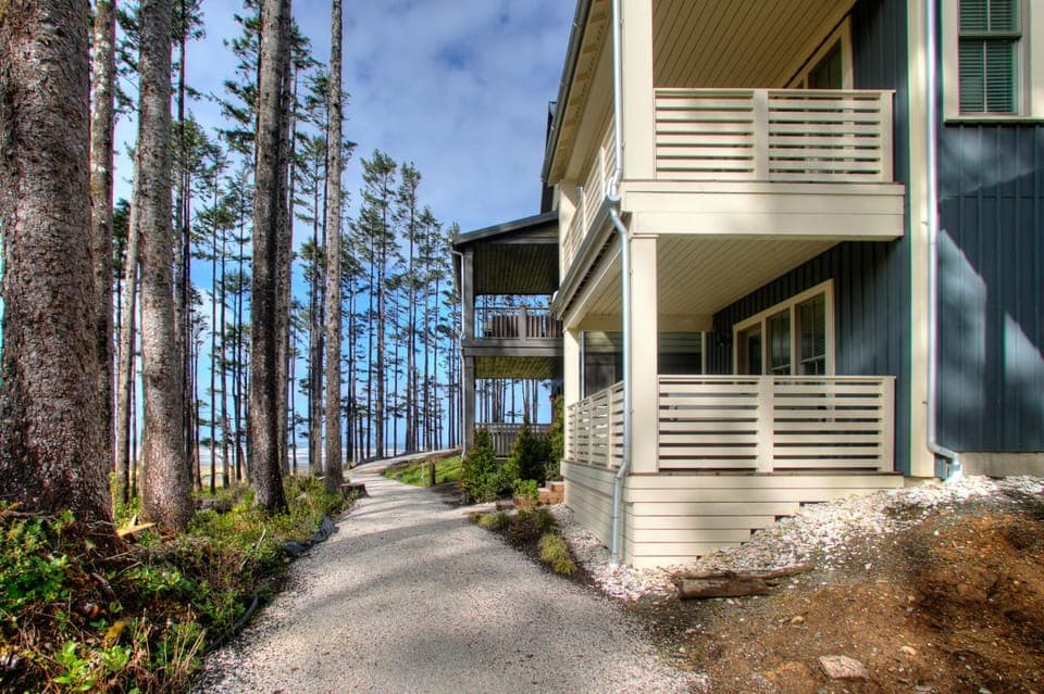 Property building, Natural landscape, Garden