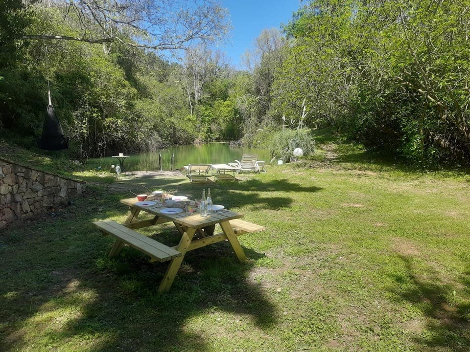 Natural landscape, Garden, Garden view