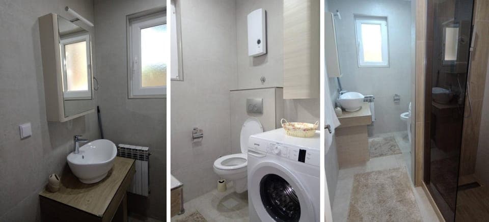 Shower, Toilet, Bathroom, washing machine