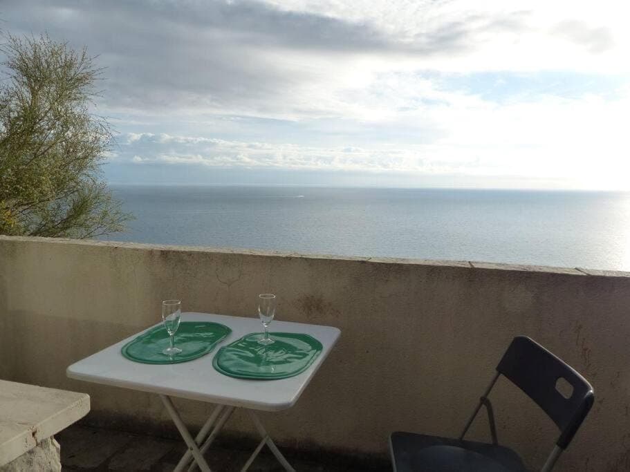 Balcony/Terrace, Dining area, Sea view