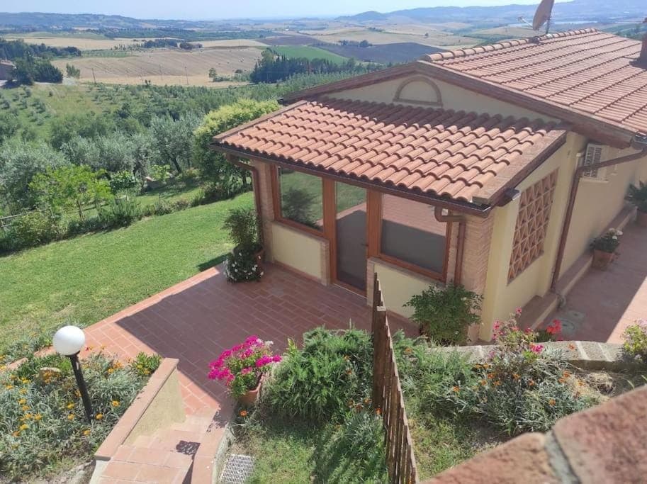 Property building, Natural landscape, Garden view