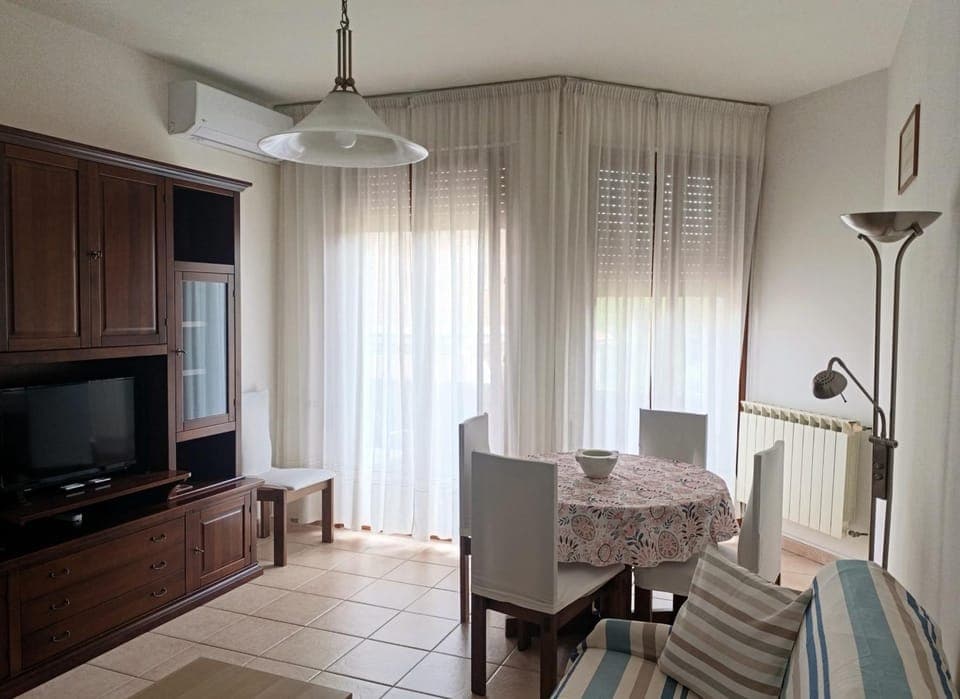 Living room, Dining area, furniture, air conditioner