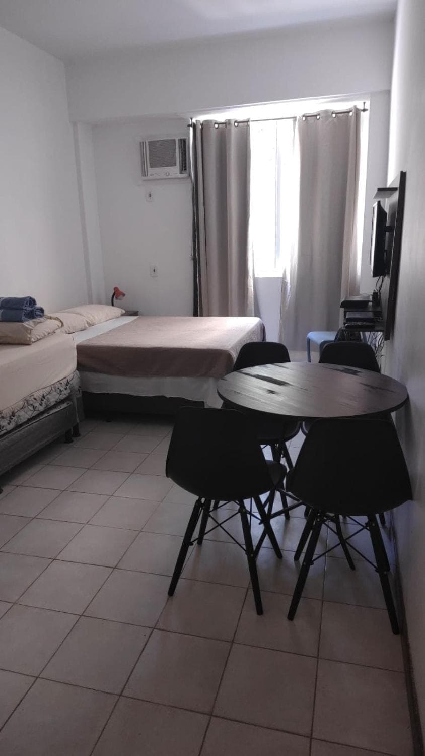 Bed, Living room, Photo of the whole room, Seating area, Dining area, Bedroom, air conditioner