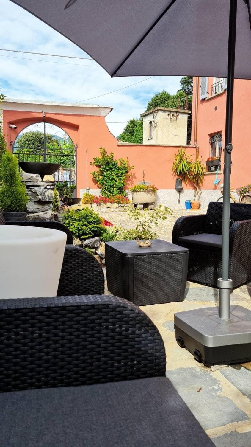 Patio, Balcony/Terrace, Inner courtyard view
