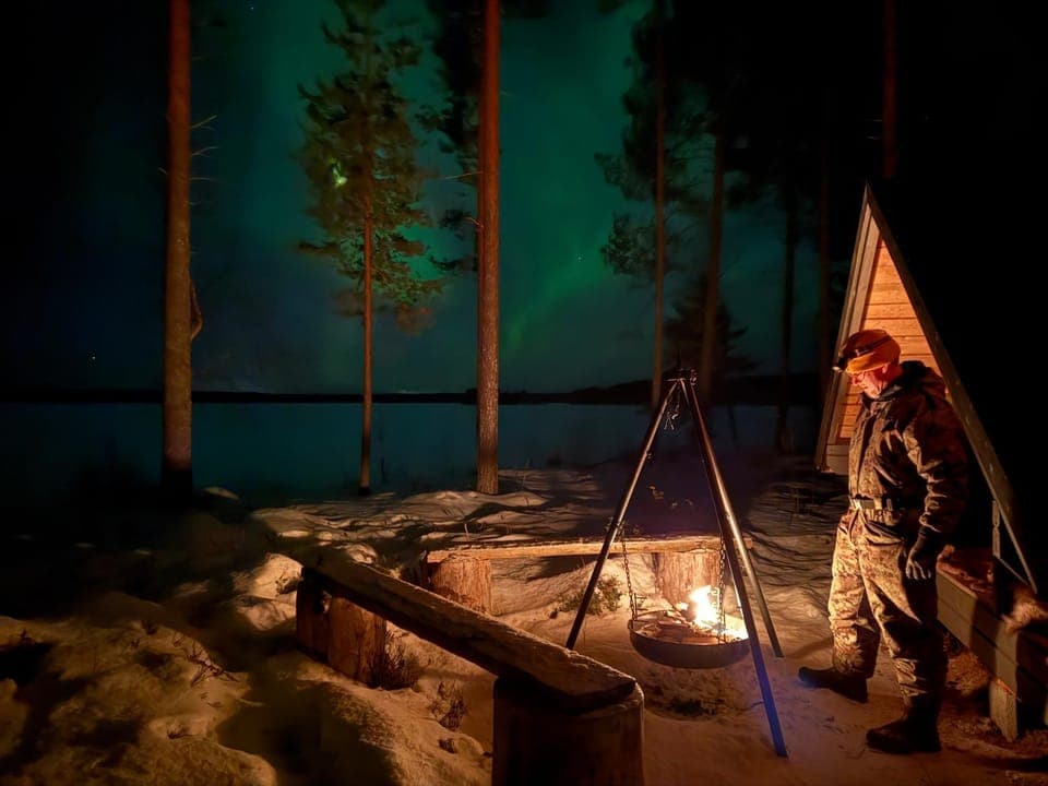 Natural landscape, Lake view