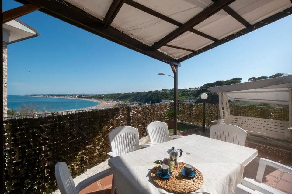 View (from property/room), Balcony/Terrace, Sea view