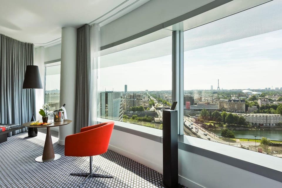 Seating area, City view, Landmark view