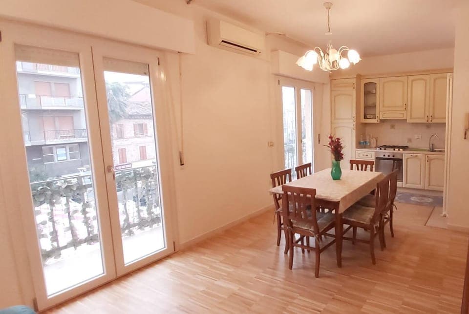 Kitchen or kitchenette, dishwasher, oven, stove, air conditioner