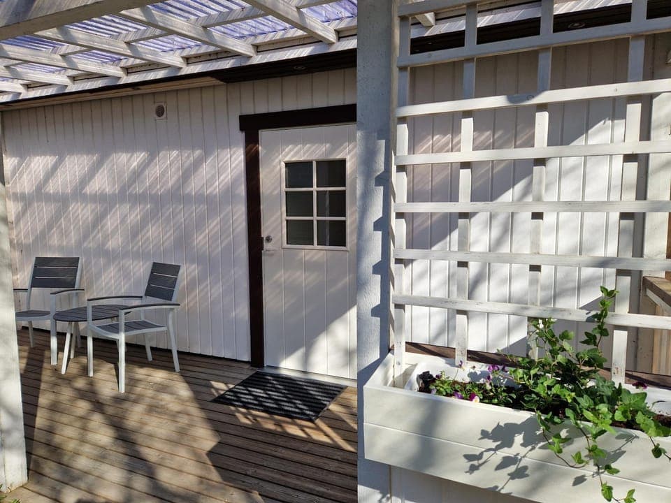 Property building, Patio