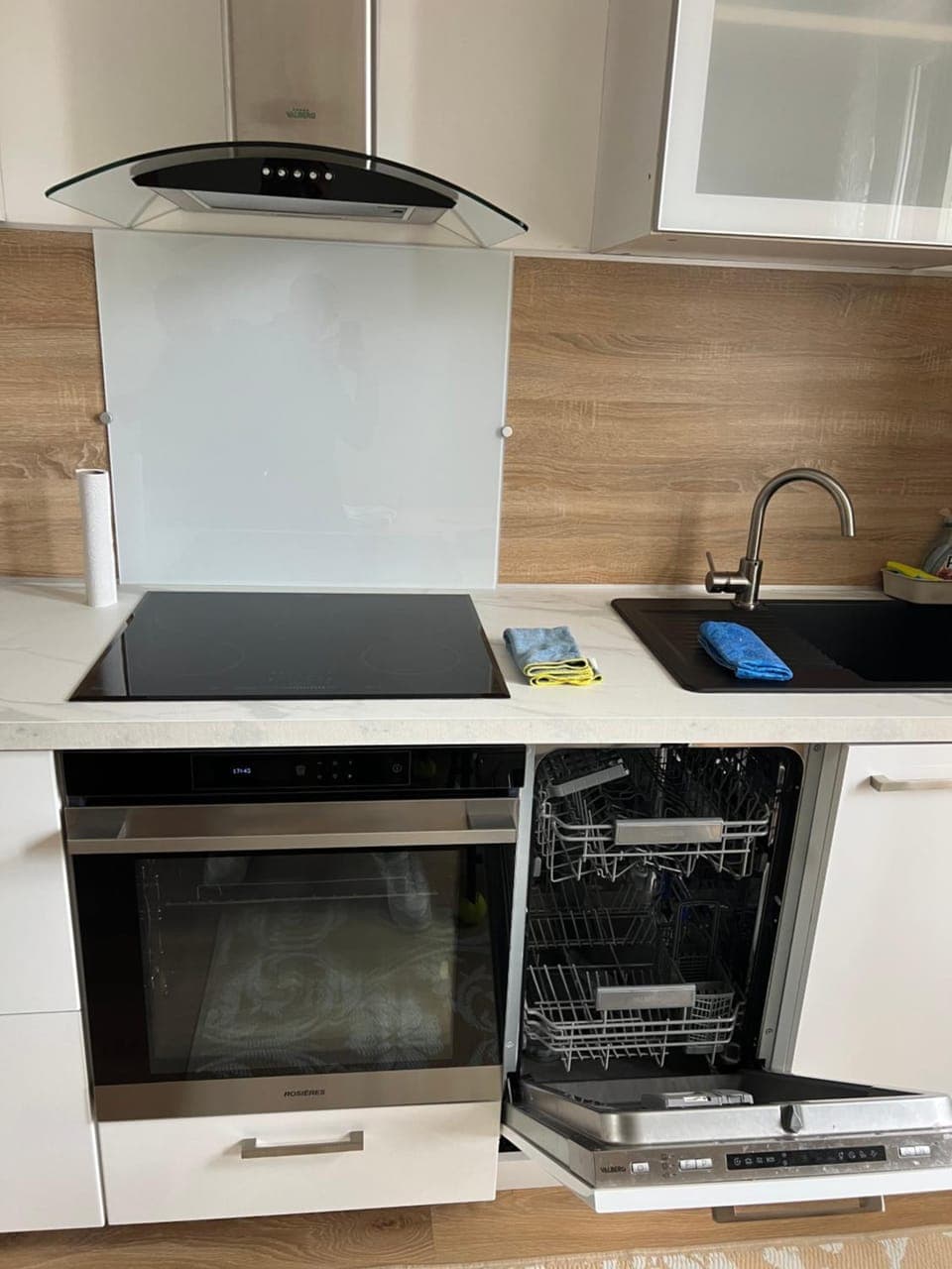 dishwasher, oven, stove