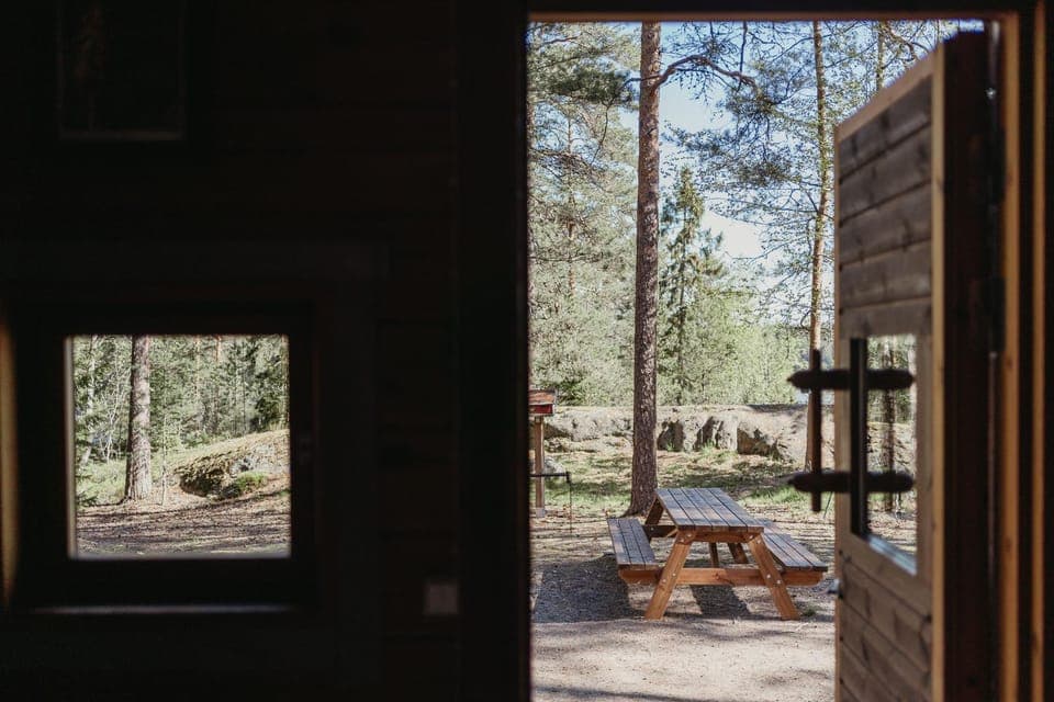 Patio, Day, Natural landscape