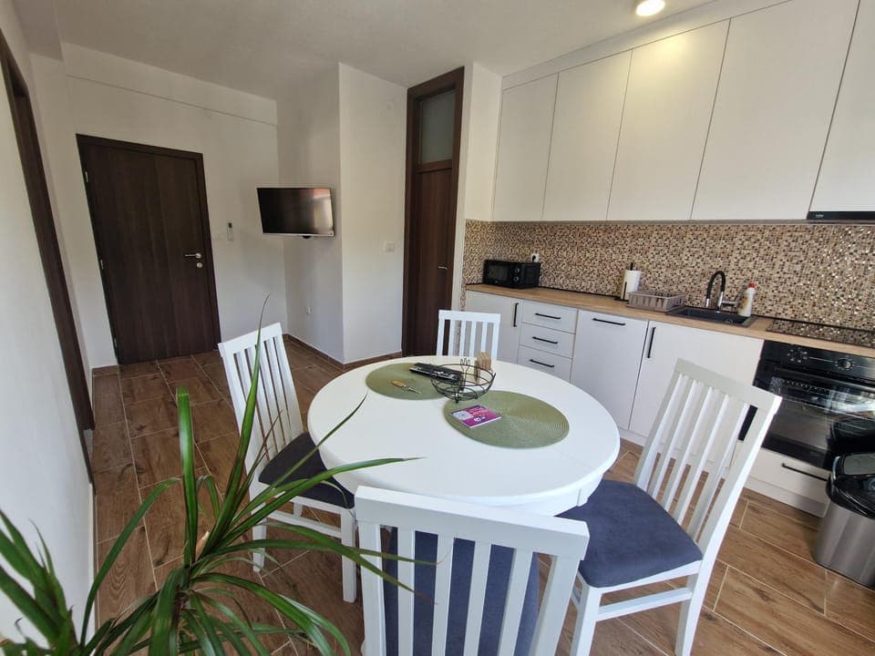 TV and multimedia, Kitchen or kitchenette, Living room, Seating area, Dining area, minibar, oven, stove