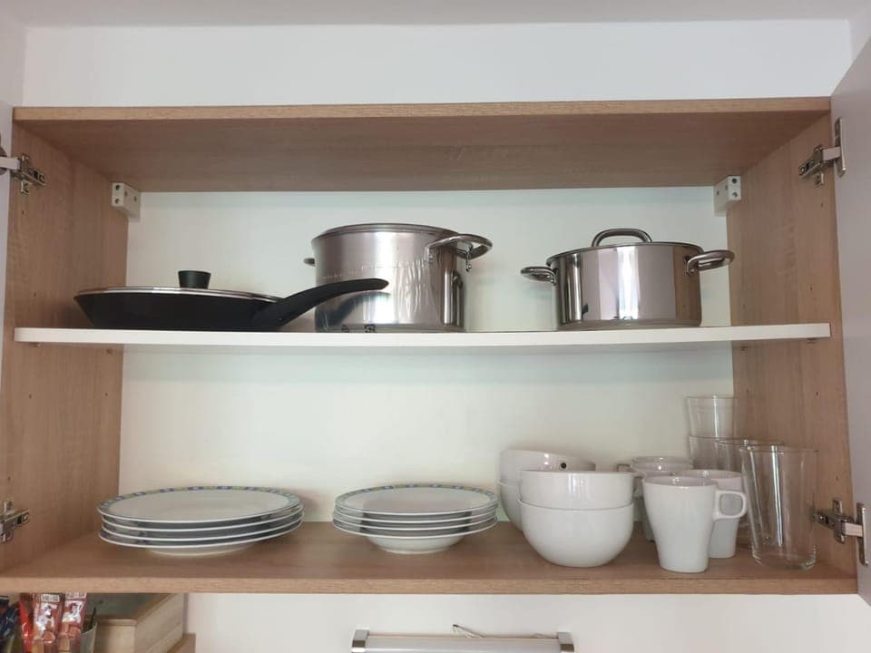 Kitchen or kitchenette, kitchen