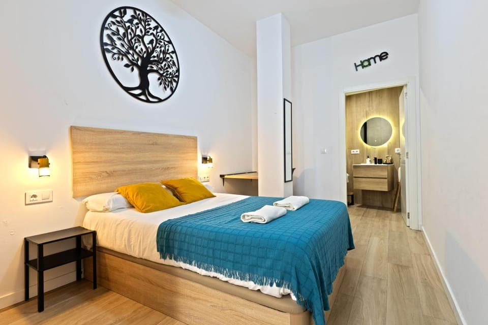 Bed, Bedroom, wardrobe