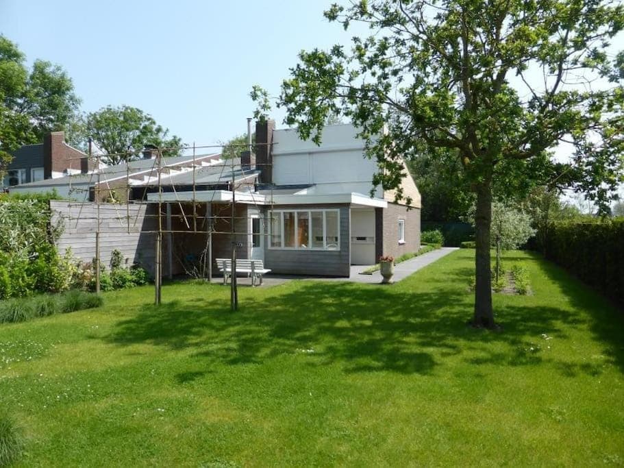 Property building, Garden, Garden view