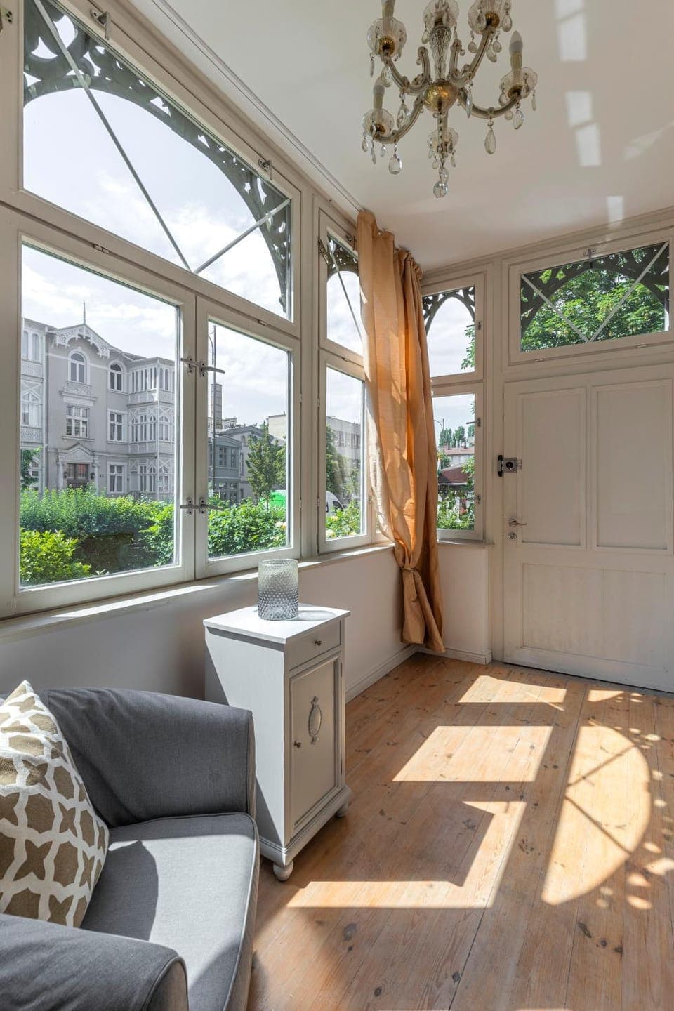 Balcony/Terrace, Seating area, Garden view