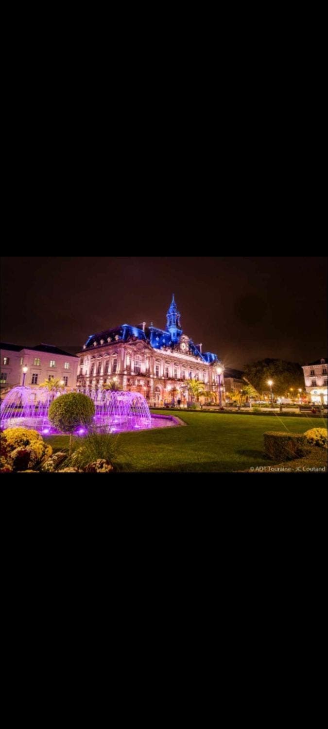 Night, City view, Landmark view