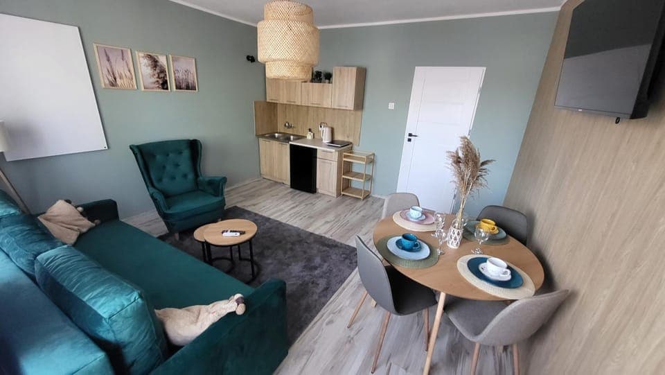 TV and multimedia, Kitchen or kitchenette, Living room, Seating area, Dining area, oven, pet friendly, stove