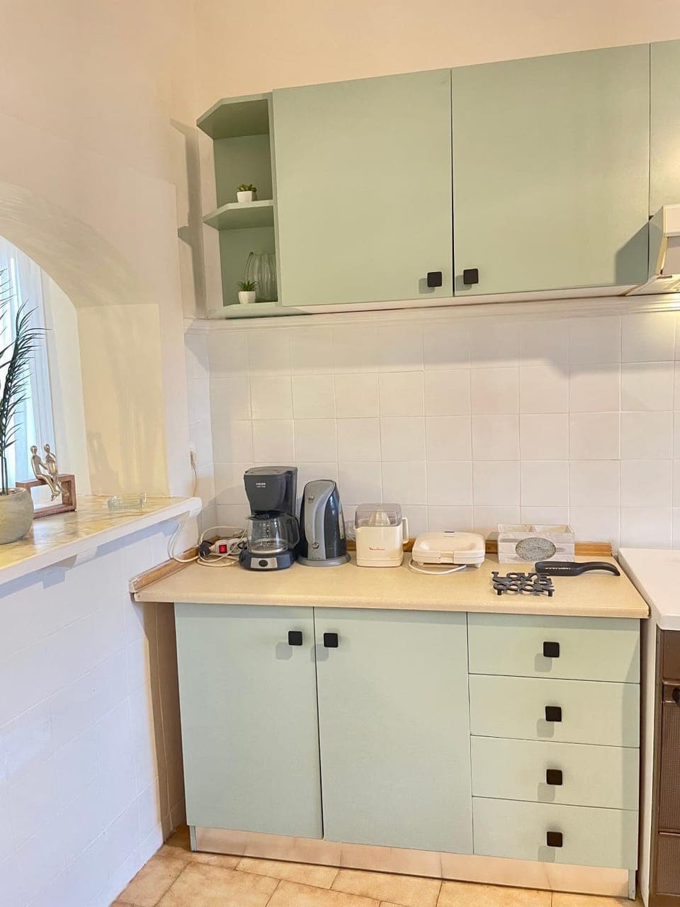 Coffee/tea facilities, Kitchen or kitchenette, toaster