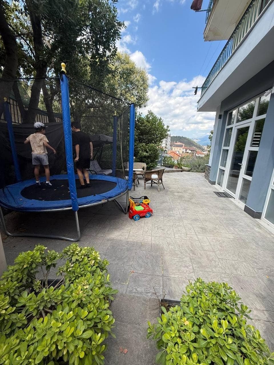 Children play ground, Garden, Inner courtyard view