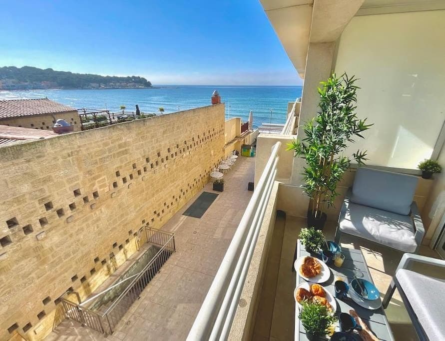 Balcony/Terrace, Seating area, Sea view