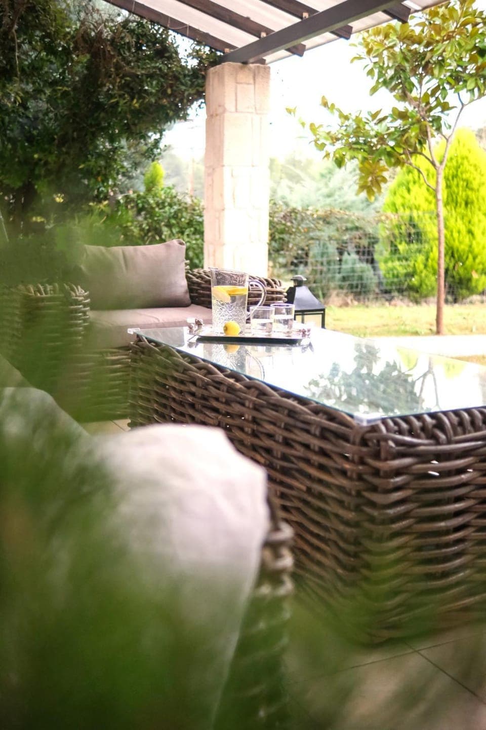 Seating area, Garden view