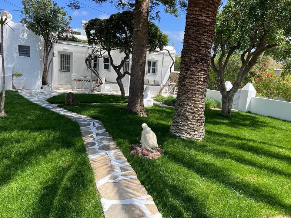 Property building, Garden view