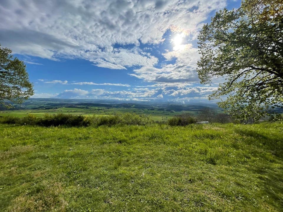 Spring, Day, Natural landscape, Mountain view