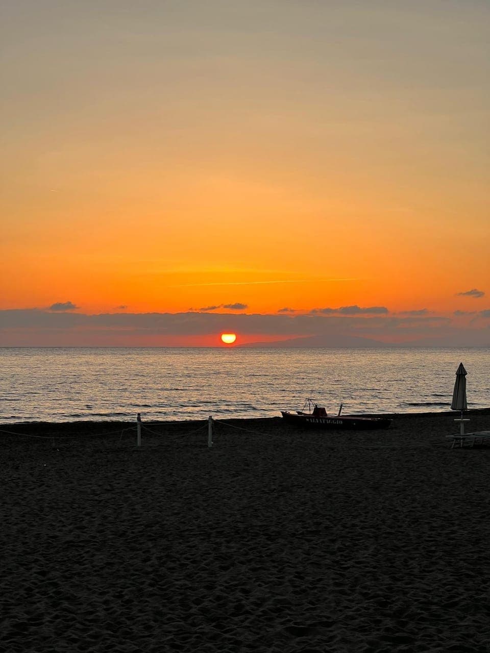 Natural landscape, Beach, Sunset