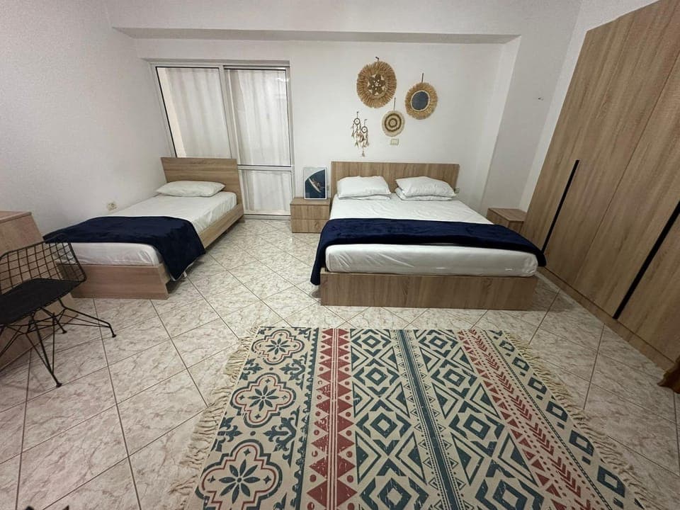 Bed, Photo of the whole room, Bedroom, wardrobe