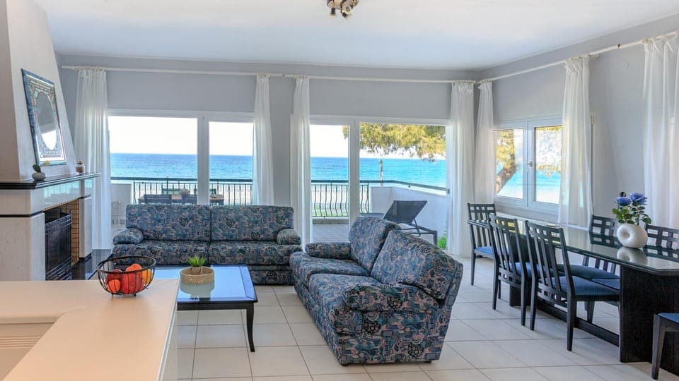 Balcony/Terrace, Living room, Dining area, Sea view