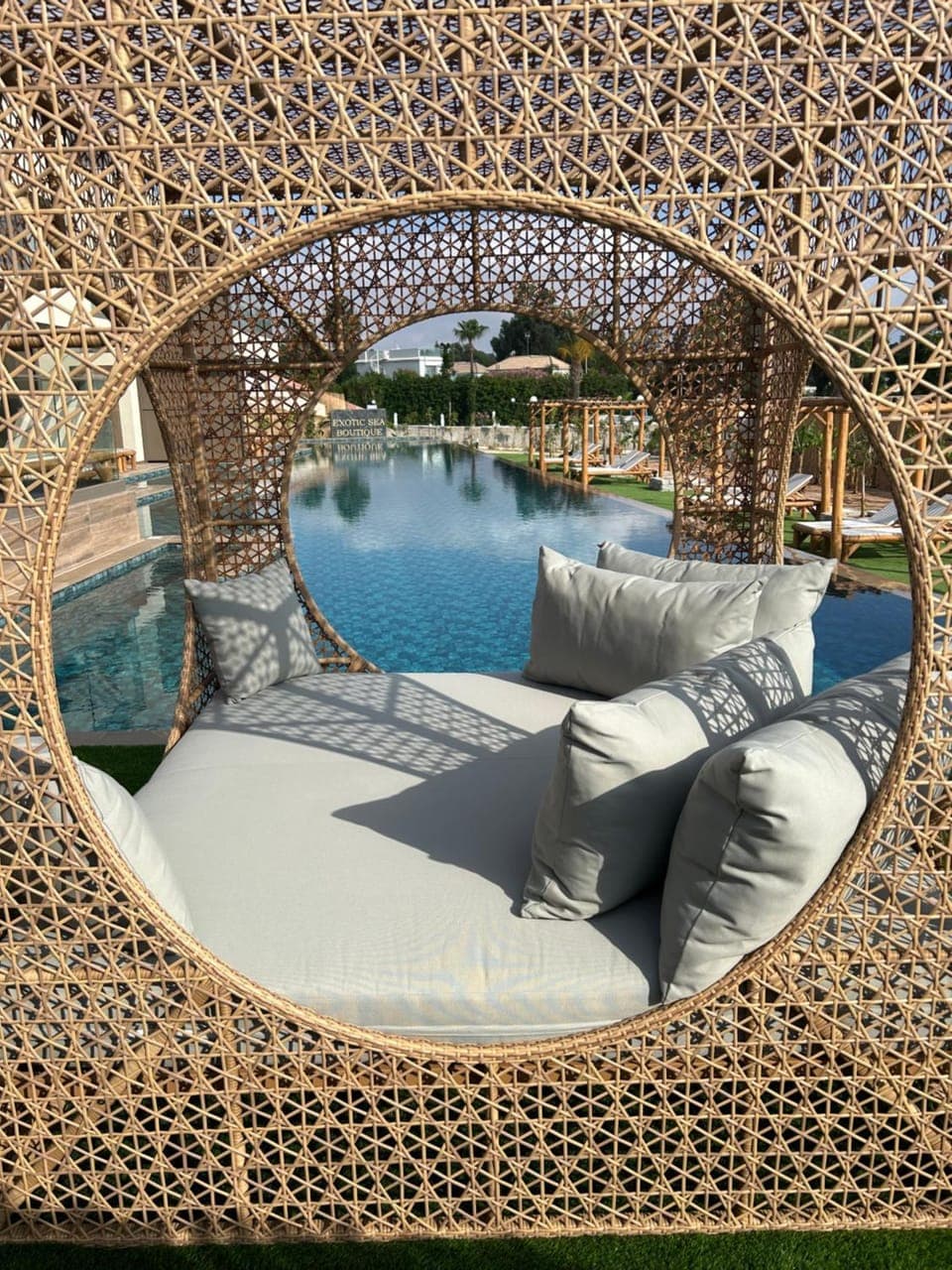 Patio, Natural landscape, Spa and wellness centre/facilities, Pool view, Swimming pool