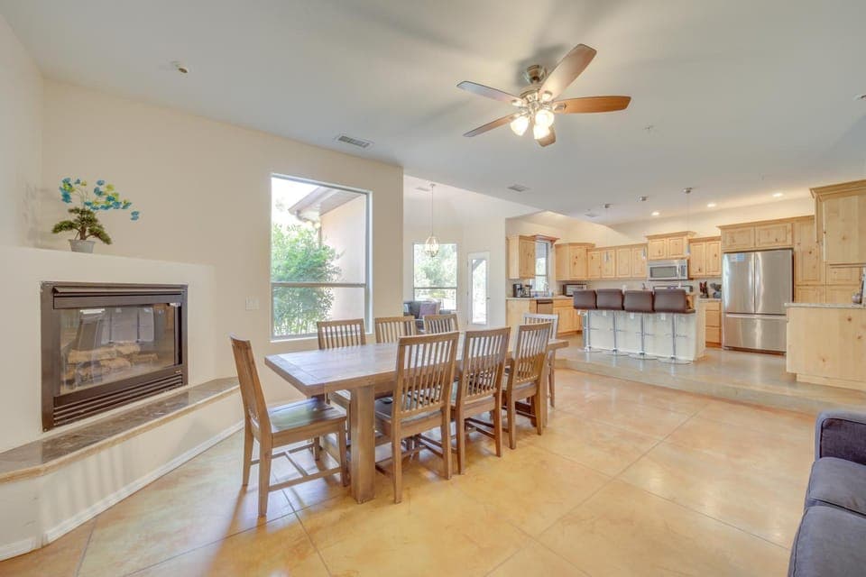 Red Rock State Park Views: Sedona Home w/ Fire Pit House in Village of Oak Creek