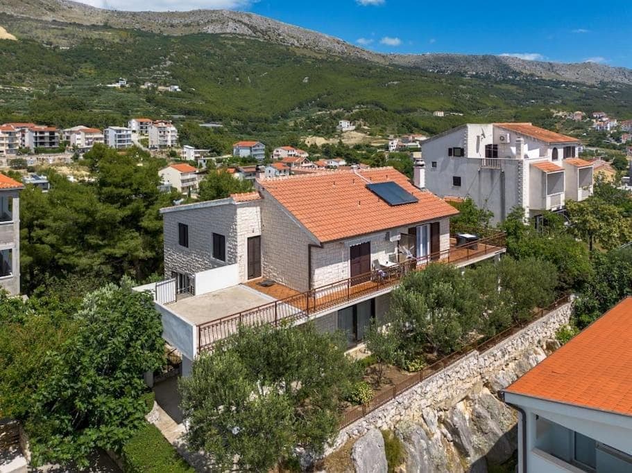 Bird's eye view, Mountain view