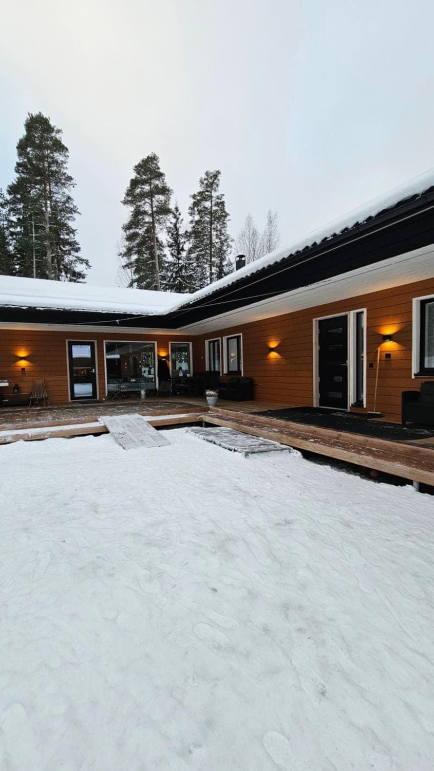 Property building, Winter