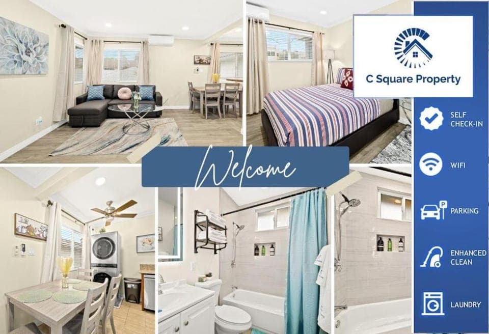 Toilet, Bed, Bathroom, Photo of the whole room, Bedroom, Text overlay, towels, washing machine, dryer, air conditioner