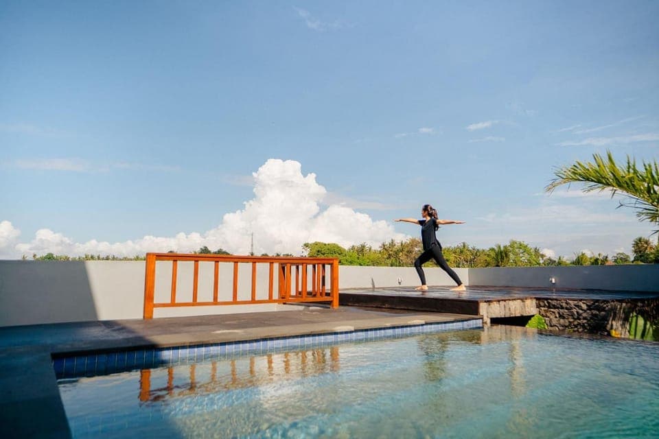 Day, Natural landscape, Pool view, Swimming pool, Swimming pool, group of guests