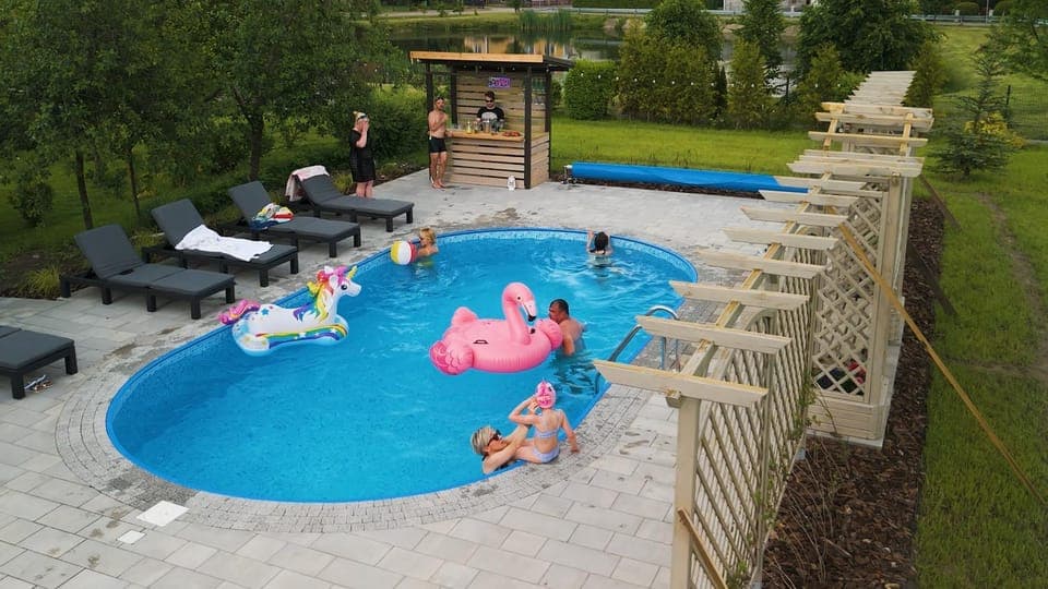 Day, Pool view, Swimming pool, sunbed