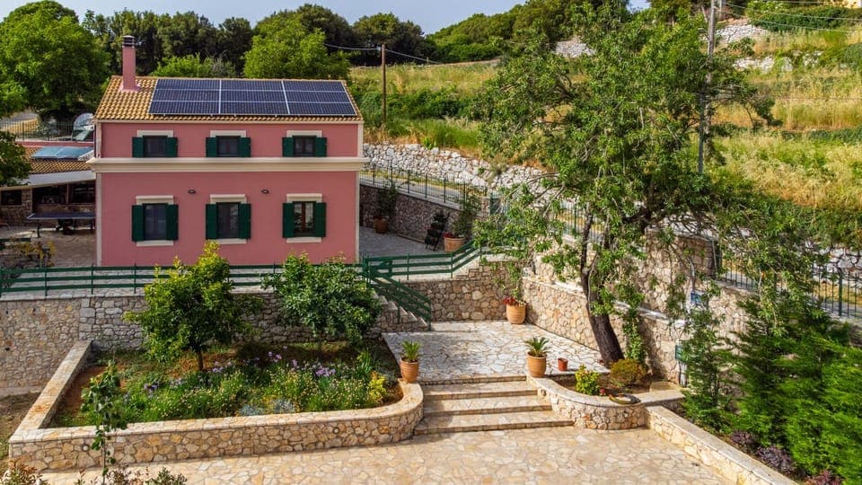 Property building, Natural landscape, Garden view