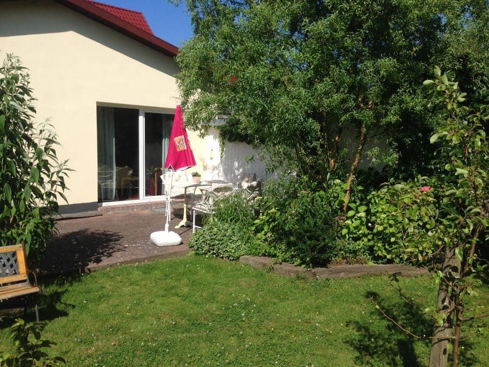 Property building, Garden, Garden view