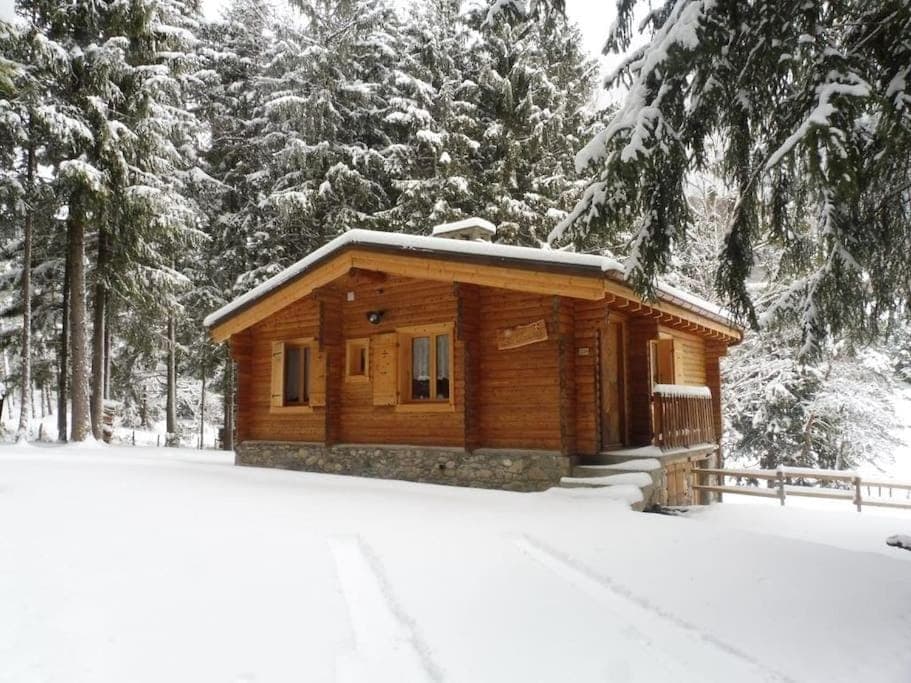 Natural landscape, Winter, Mountain view