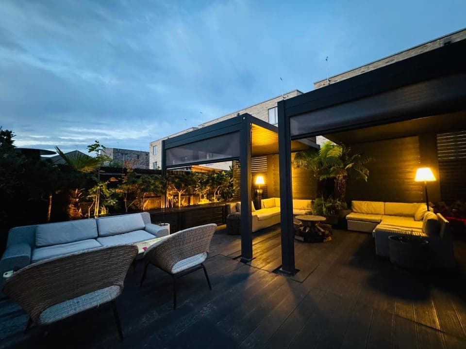 Patio, Night, Balcony/Terrace