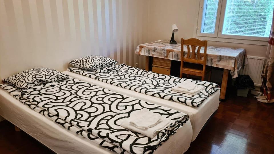 3-bedroom lake view and near center apartment with sauna Apartment in Finland