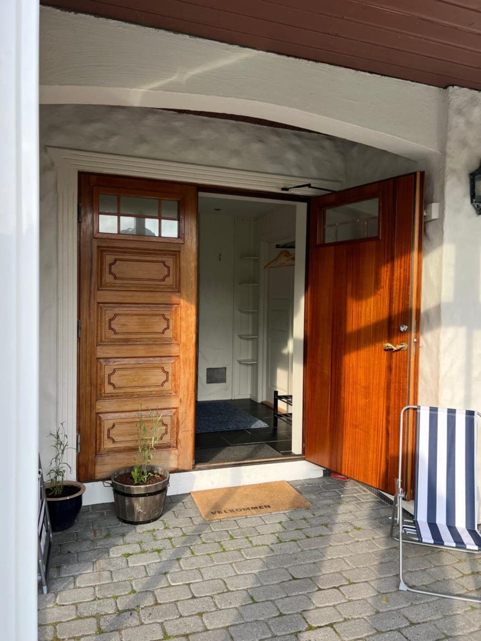 Property building, Patio